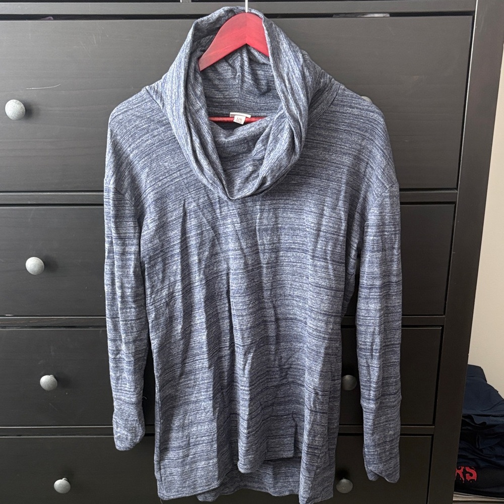 Merona Gray Cowl Neck Sweater